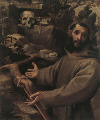 Saint Francis by Annibale Carracci